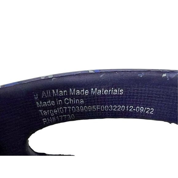 Cat & Jack Wynne Footbed Foam Sandal sz 9 Blue Dot Toddler - Picture 7 of 9